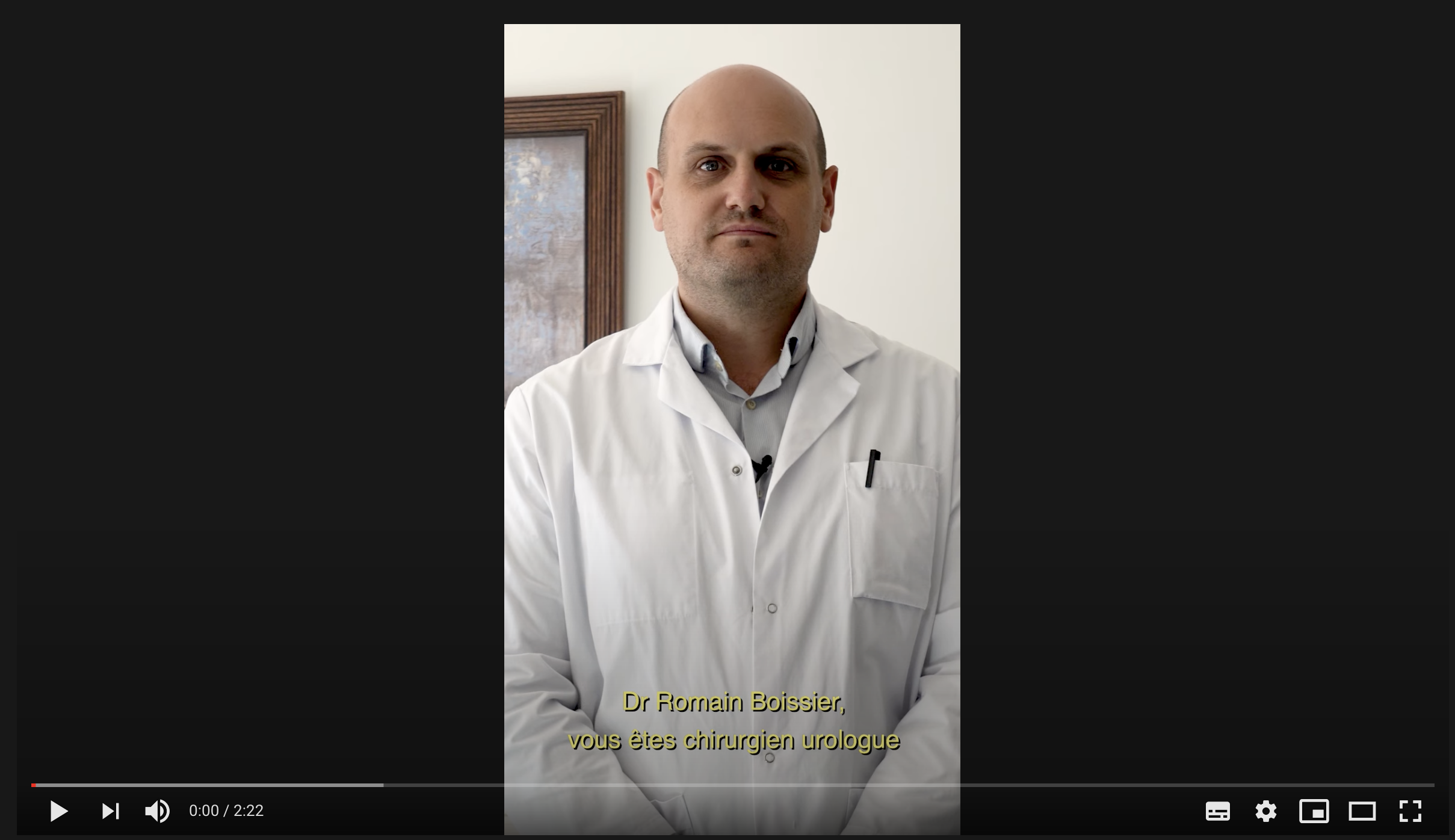 Témoignage : Dr Boissier, chirurgien urologue